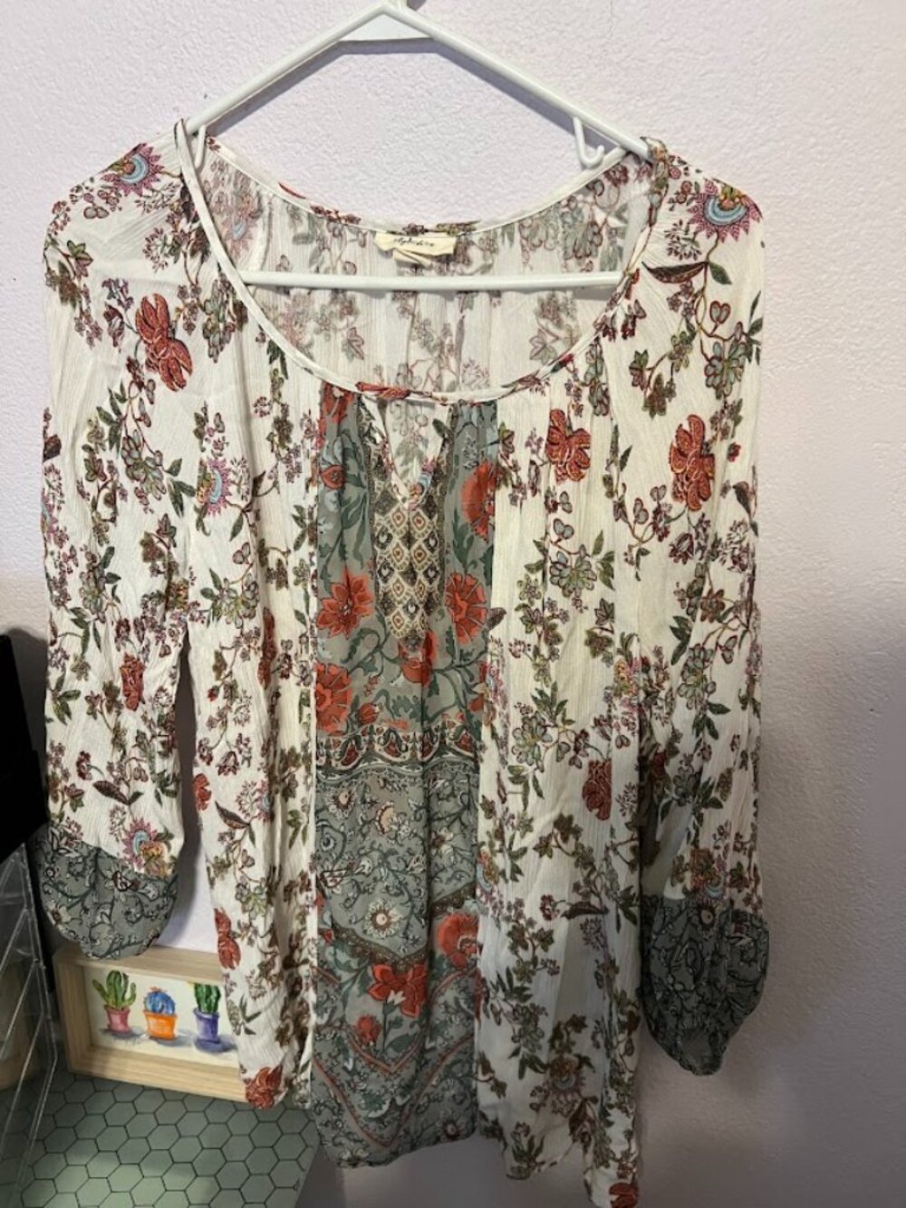 Boho Craft + Flow medium blouse
